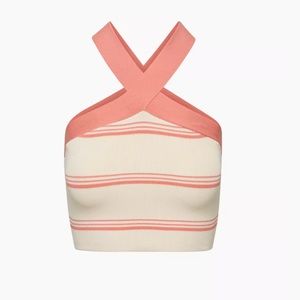 ARITZIA Babaton Criss Cross Cropped Tank